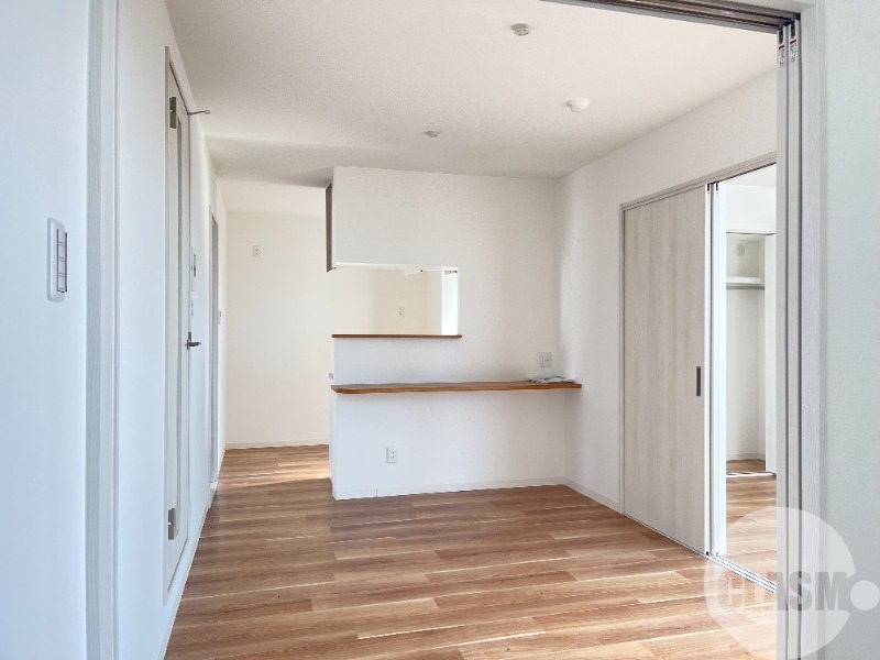 居室・リビング　お話しながらお料理できます♪