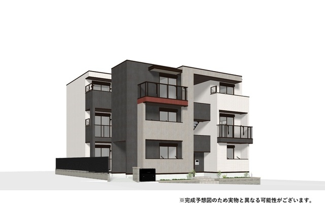 建物外観　外観パース