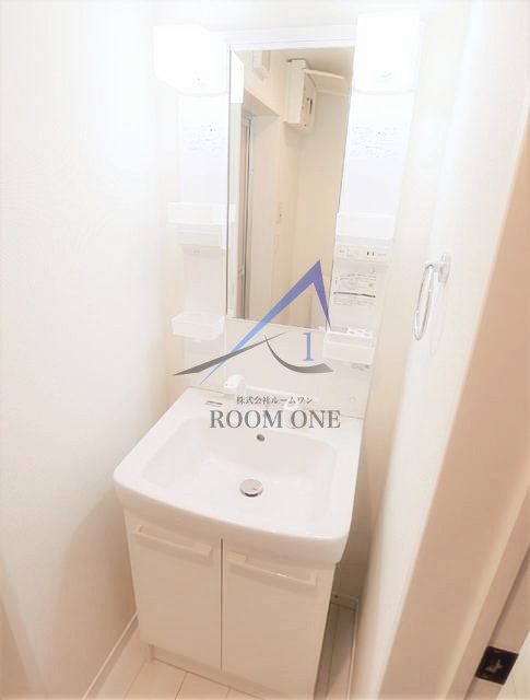 洗面設備　洗面台です。