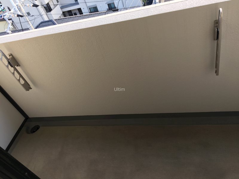 バルコニー　違うお部屋の写真です。ご参考までに