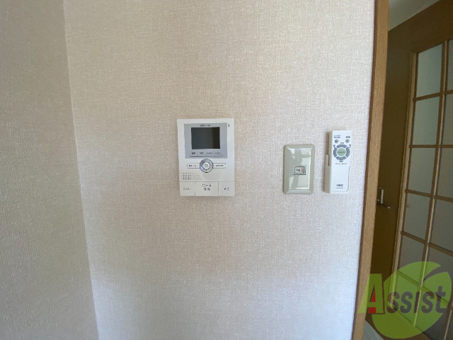 その他設備　ＴＶ付きモニターホンがついています。防犯面も安心ですね。