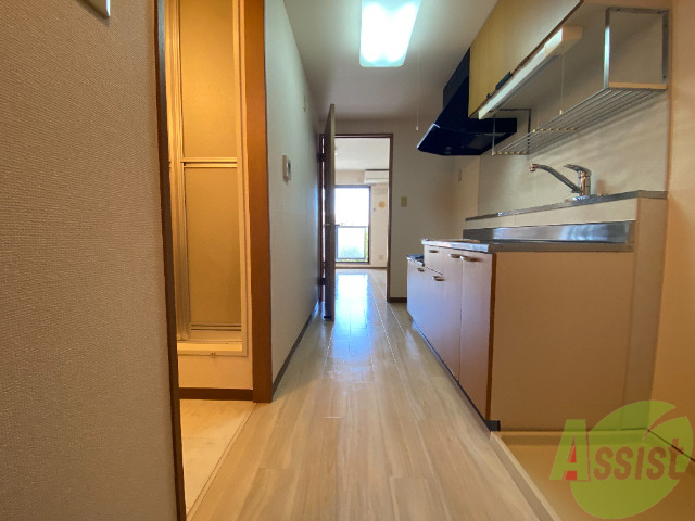 玄関　玄関からの風景です。広々としていいですね。