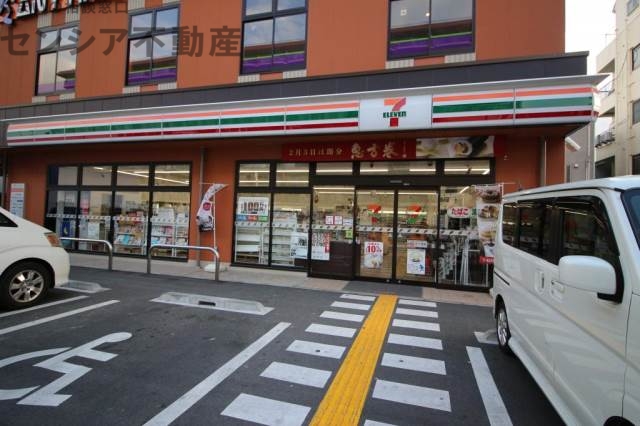 コンビニ　セブンイレブン大阪関目6丁目店（コンビニ）まで206m
