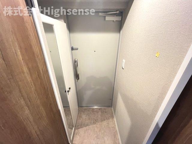 玄関　明るい玄関です