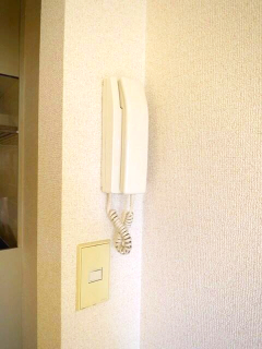 セキュリティ　インターホンです