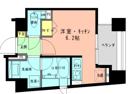 ラフィネジュ学芸大学の間取り写真