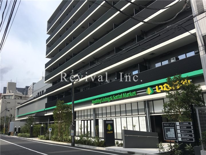 建物外観　８階建てハイグレードレジデンス、飯田橋ガーデンフラッツ