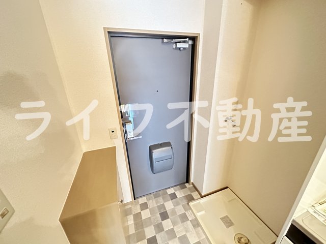 玄関　落ち着いた玄関です