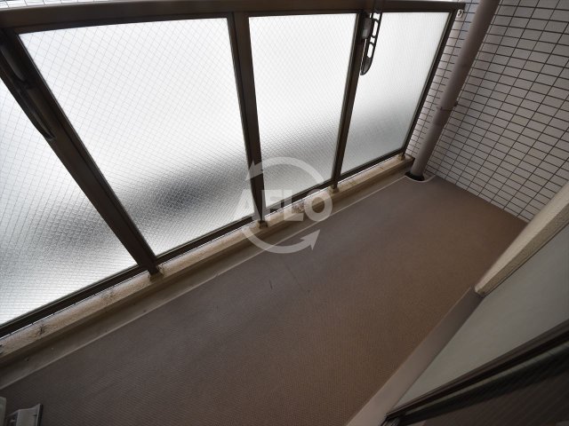 バルコニー　パークキューブ北浜　バルコニー