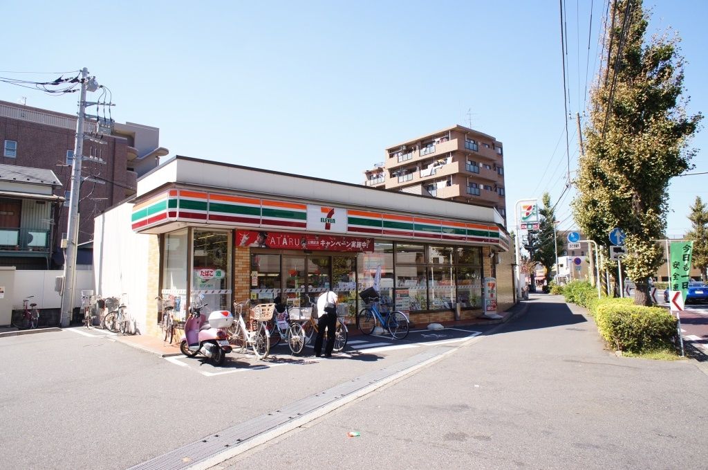 コンビニ　セブンイレブン川崎四谷上町北店（コンビニ）まで310m