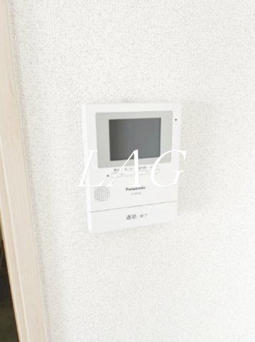 セキュリティ　モニター付きインターフォンです。