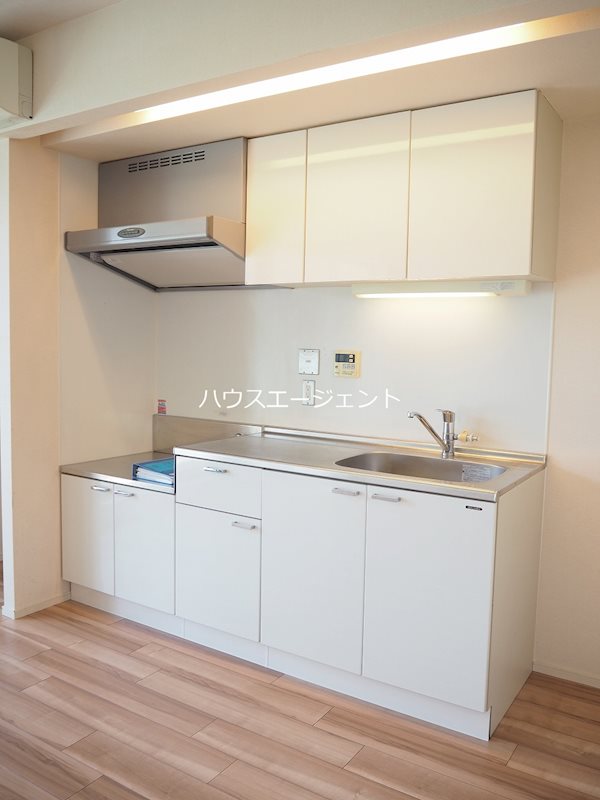 キッチン　２口ガスコンロ設置可能。※参考画像