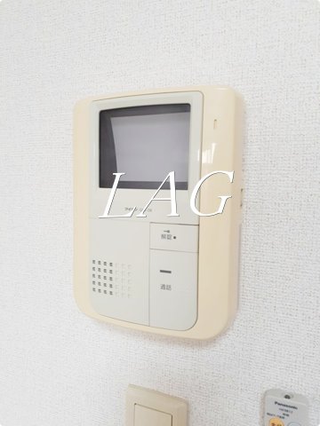 セキュリティ　モニター付きインターホンです。