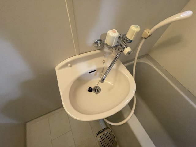 洗面設備　広い洗面スペース
