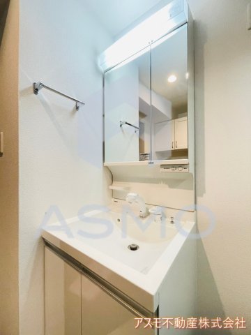 洗面設備　同マンション別部屋参考写真