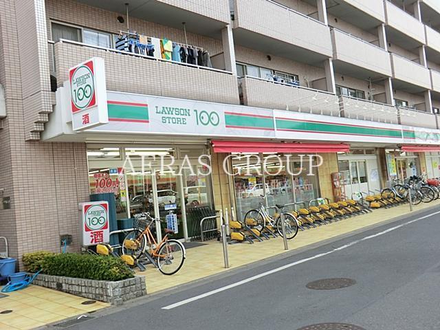 コンビニ　ローソンストア100秋津駅前店（コンビニ）まで388m