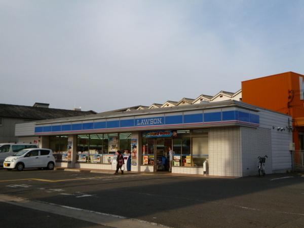 コンビニ　ローソン瓜破店（コンビニ）まで28m