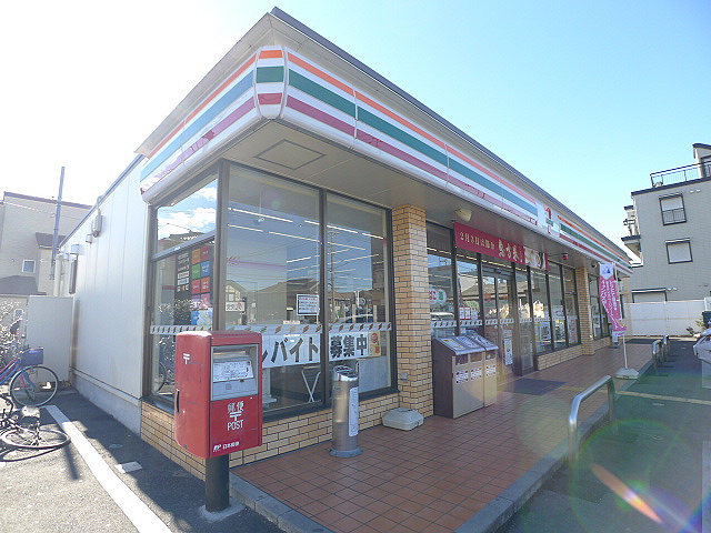 コンビニ　セブンイレブン 越谷大間野店（コンビニ）まで629m