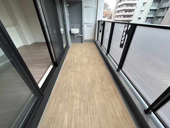 バルコニー　※別部屋の写真です