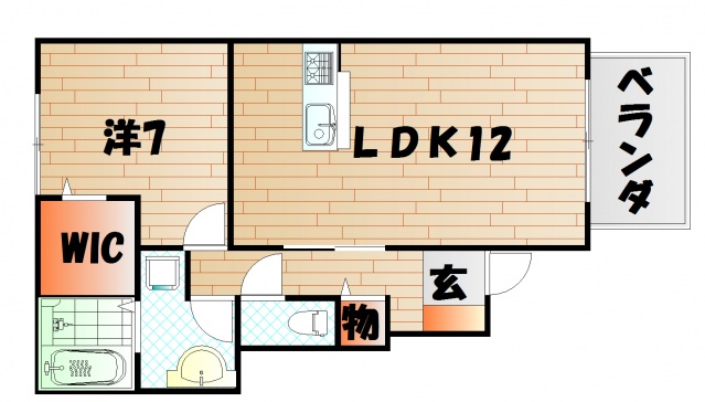 コスモ秋根上町の間取り写真