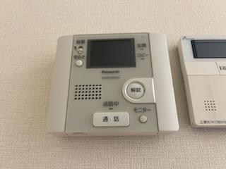 セキュリティ　カメラ付インターホン（イメージ）