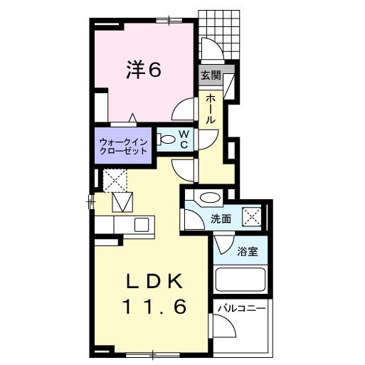 ラウレアAの間取り写真