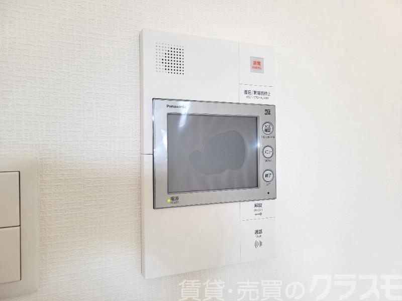 セキュリティ　来訪者が確認できるモニターホン♪