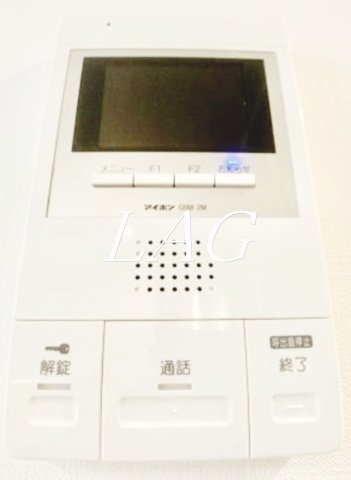セキュリティ　モニター付インターホンです。