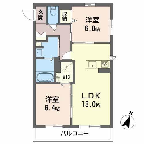 RUSHERIOの間取り写真