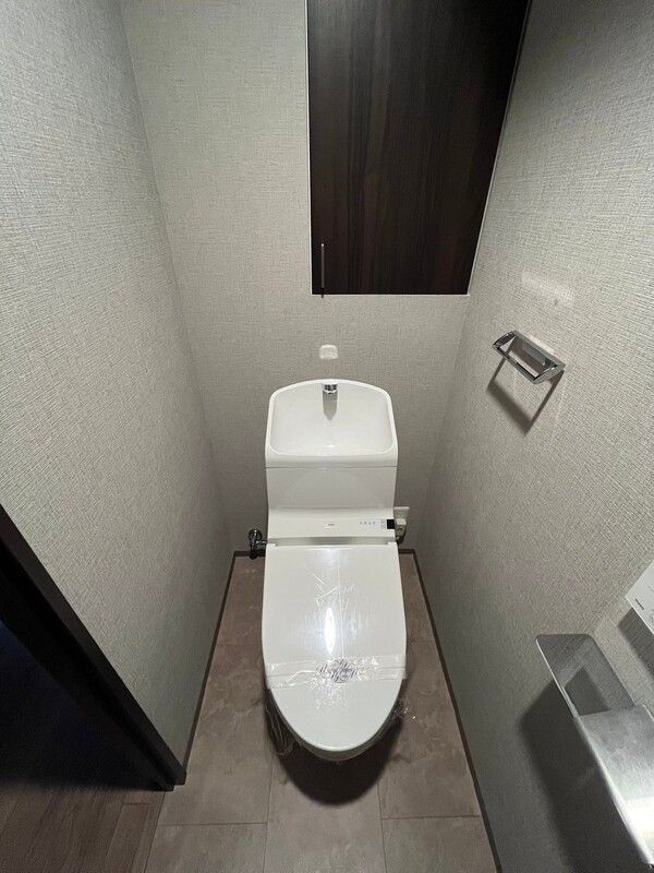 トイレ　ゆったりとした空間のトイレです
