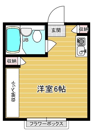 グランドール東大和の間取り写真