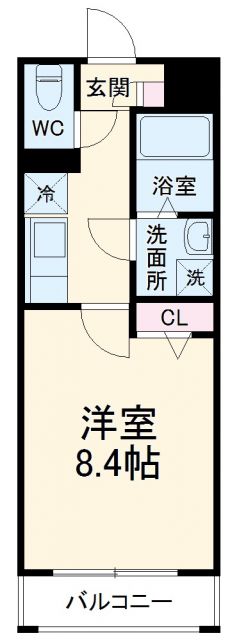グラートコートの間取り写真