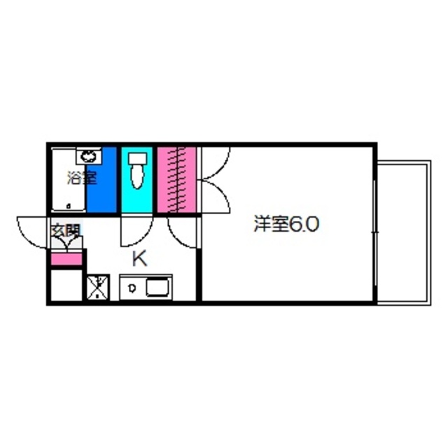 ヴィラージュ窪田の間取り写真