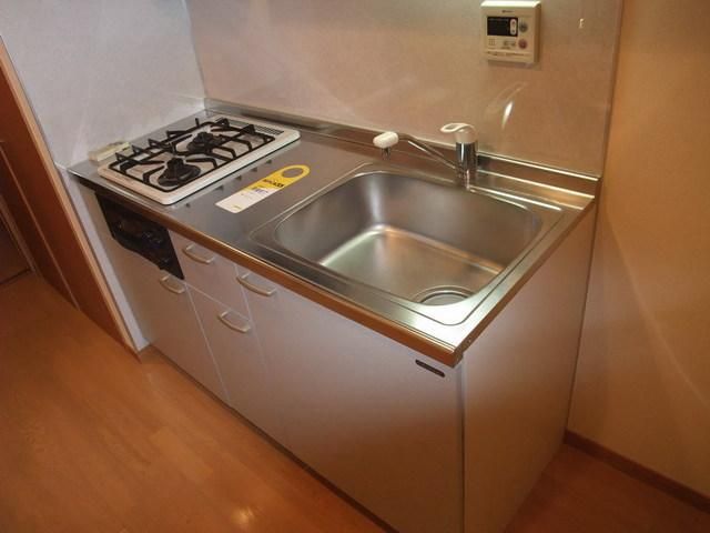 キッチン　★お料理らくらくシステムキッチン2口付です★