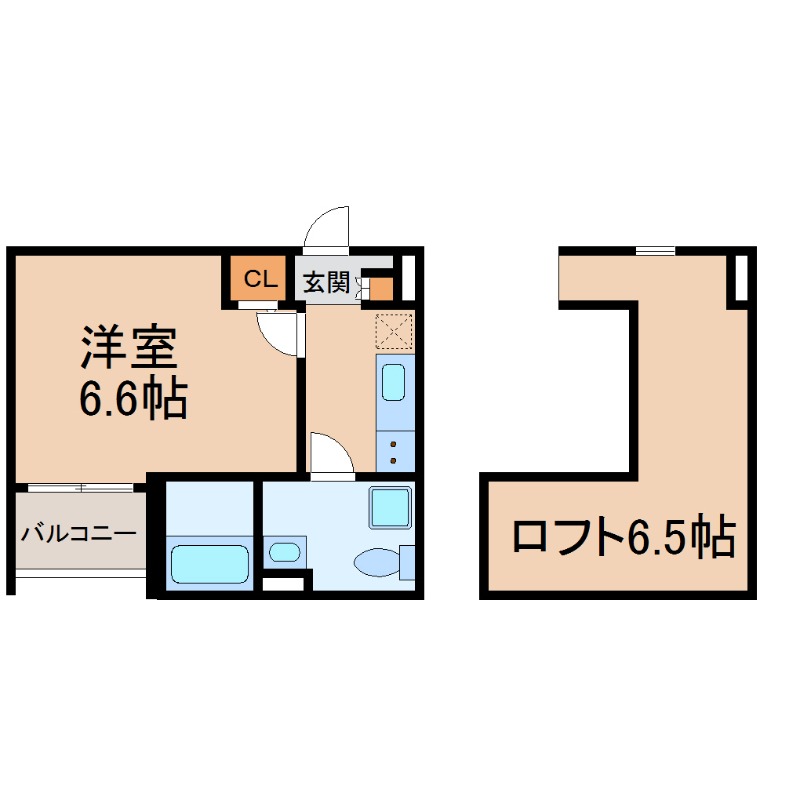 maison de aurore 西宮の間取り写真