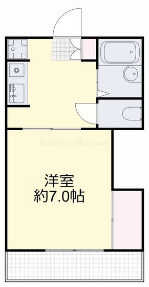 ノースハイツIの間取り写真
