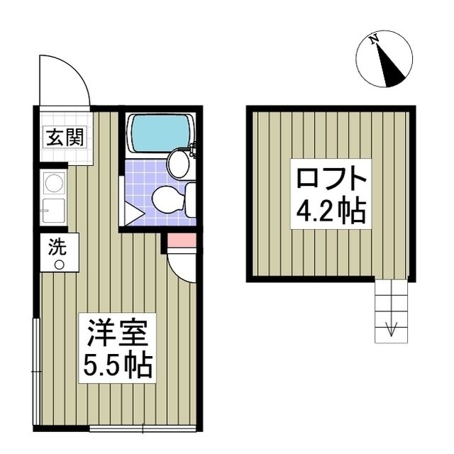 ドミールSの間取り写真