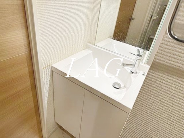 洗面設備　独立洗面台です。