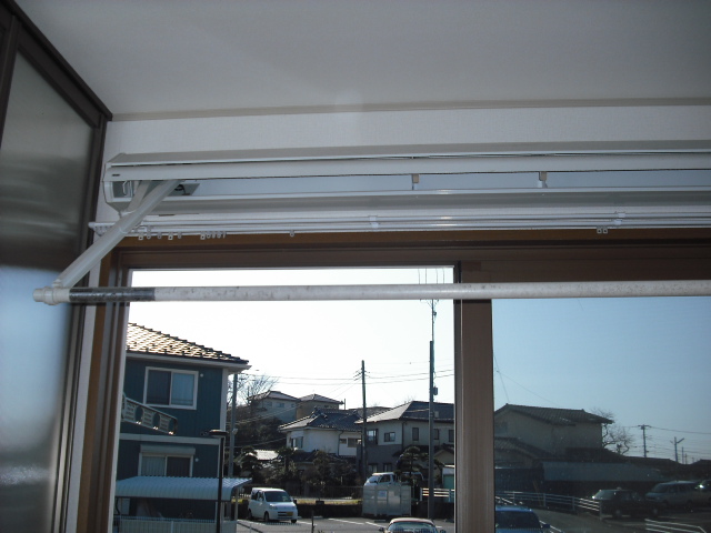 その他設備　雨の日に使ってください！室内物干し