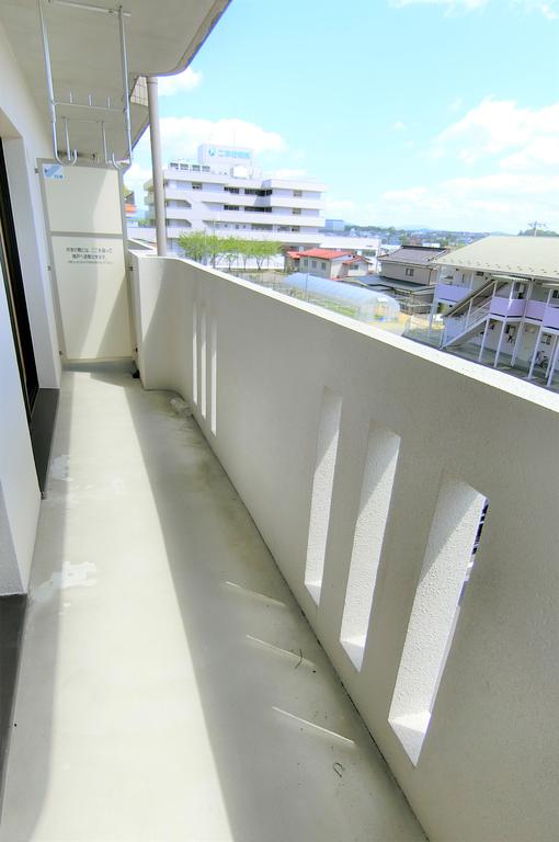 バルコニー　同型物件の写真です