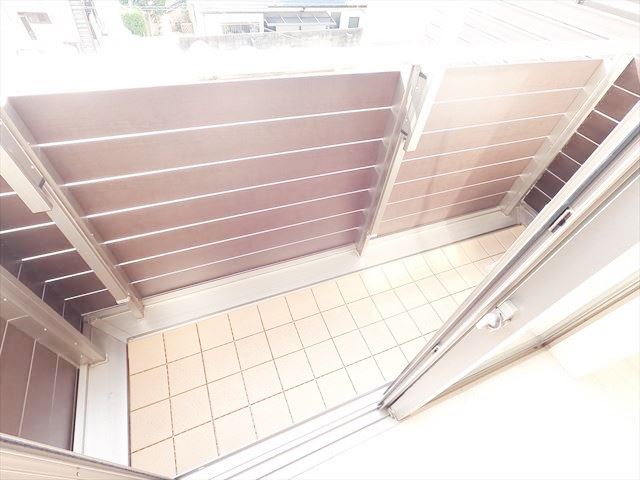 バルコニー　日当たり良好