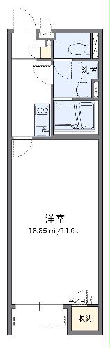 クレイノトニワンの間取り