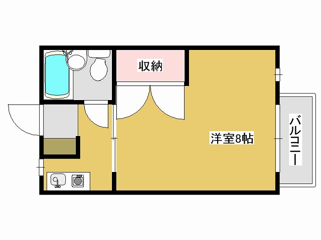 長谷川マンションの間取り