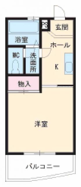 フォレスタ本宿台　Ｂの間取り