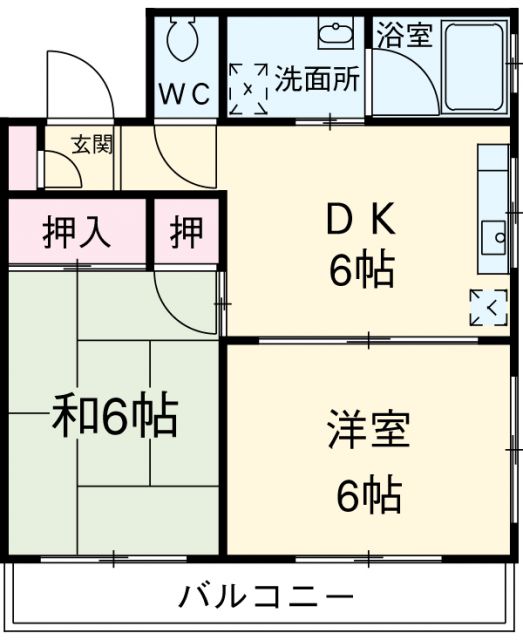 メゾンド久が原の間取り