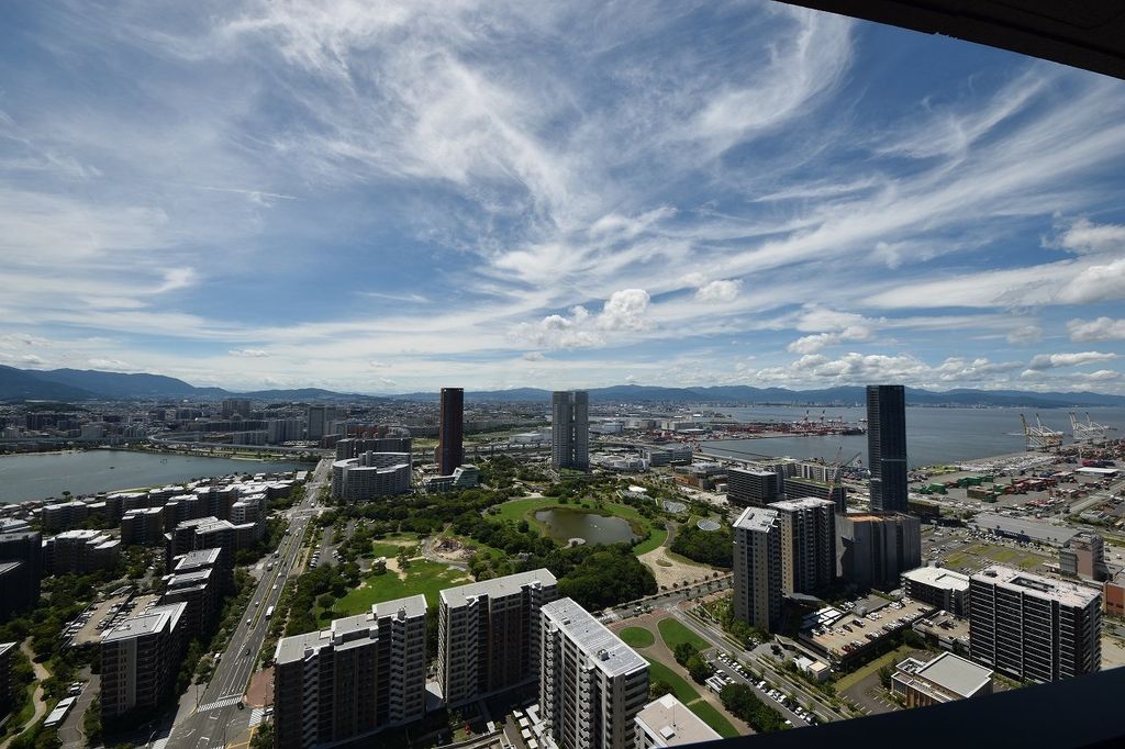 【福岡市東区香椎照葉のマンションの眺望】