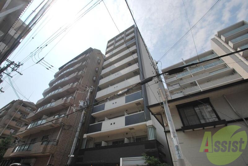 建物外観　タイル貼り