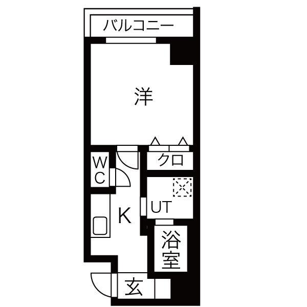 【ヴィガラス新橋の間取り】