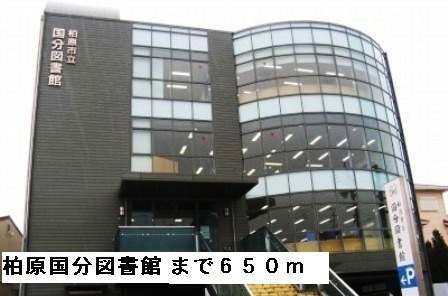 図書館　柏原国分図書館（図書館）まで650m