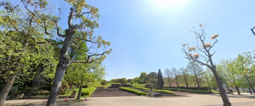 【マナブライトン・フロントの公園】